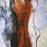 Swimmers II, 1999 - Oil on canvas, 74" x 45"